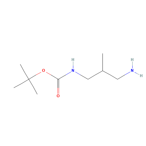 N-(3-AMINO-2-METHYLPROPYL)CARBAMIC ACID TERT-BUTYL ESTER (CAS: 480452-05-9) - Related Chemical Product