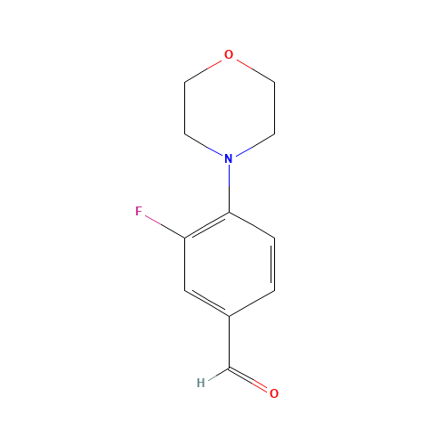 3-FLUORO-4-(N-MORPHOLINO)-BENZALDEHYDE (CAS: 495404-90-5) - Related Chemical Product