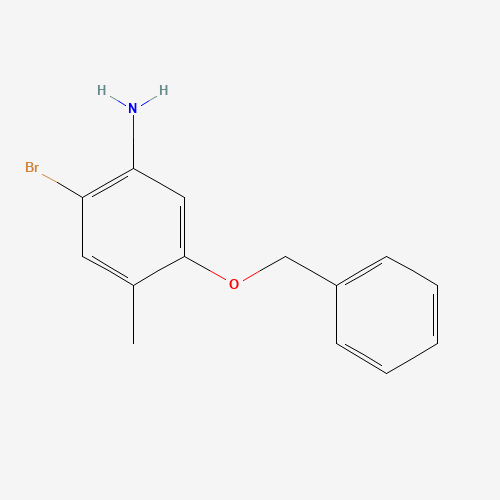 5-(BENZYLOXY)-2-BROMO-4-METHYLANILINE (CAS: 499770-88-6) - Related Chemical Product