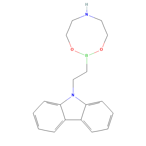 2-(9H-CARBAZOLYL)ETHYLBORONIC ACID DIETHANOLAMINE ESTER (CAS: 501014-45-5) - Related Chemical Product