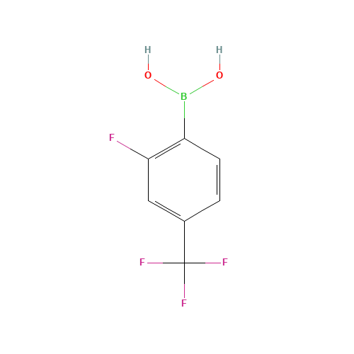 2-FLUORO-4-(TRIFLUOROMETHYL)PHENYLBORONIC ACID (CAS: 503309-11-3) - Related Chemical Product