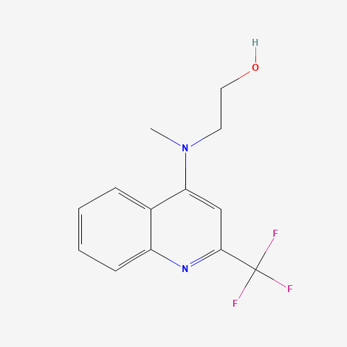 2-[METHYL[2-(TRIFLUOROMETHYL)QUINOLIN-4-YL]AMINO]ETHAN-1-OL (CAS: 519056-52-1) - Related Chemical Product