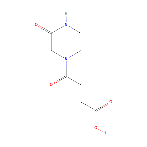4-OXO-4-(3-OXO-PIPERAZIN-1-YL)-BUTYRIC ACID (CAS: 590380-54-4) - Related Chemical Product