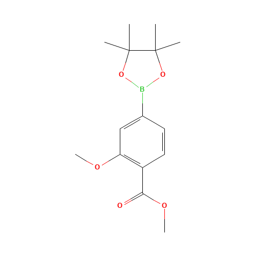 3-METHOXY-4-METHOXYCARBONYLPHENYLBORONIC ACID,PINACOL ESTER (CAS: 603122-40-3) - Related Chemical Product