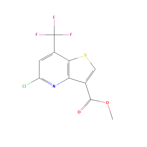 METHYL 5-CHLORO-7-(TRIFLUOROMETHYL)THIENO[3,2-B]PYRIDINE-3-CARBOXYLATE (CAS: 648859-81-8) - Related Chemical Product
