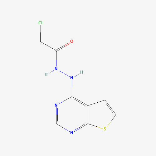 N'1-THIENO[2,3-D]PYRIMIDIN-4-YL-2-CHLOROETHANOHYDRAZIDE (CAS: 680211-00-1) - Related Chemical Product