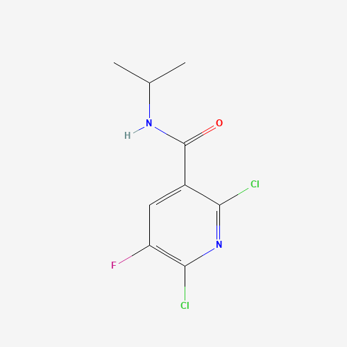 2,6-DICHLORO-5-FLUORO-N-ISOPROPYLNICOTINAMIDE (CAS: 680217-86-1) - Related Chemical Product