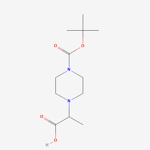 2-(1-TERT-BUTOXYCARBONYLPIPERAZIN-4-YL)PROPIONIC ACID (CAS: 680579-19-5) - Related Chemical Product