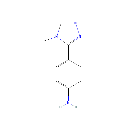 4-(4-METHYL-4H-1,2,4-TRIAZOL-3-YL)ANILINE (CAS: 690632-18-9) - Related Chemical Product