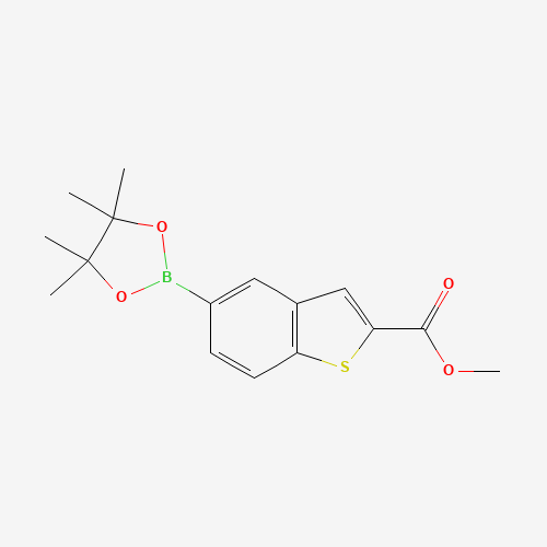 METHYL 5-(4,4,5,5-TETRAMETHYL-1,3,2-DIOXABOROLAN-2-YL)-1-BENZOTHIOPHENE-2-CARBOXYLATE (CAS: 690632-26-9) - Related Chemical Product