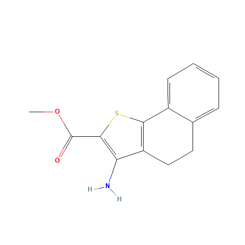 3-AMINO-4,5-DIHYDRONAPHTHO[1,2-B]THIOPHENE-2-CARBOXYLIC ACID METHYL ESTER (CAS: 691393-99-4) - Related Chemical Product