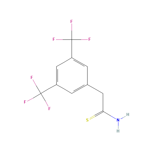 2-[3,5-BIS(TRIFLUOROMETHYL)PHENYL]ETHANETHIOAMIDE (CAS: 691868-49-2) - Related Chemical Product