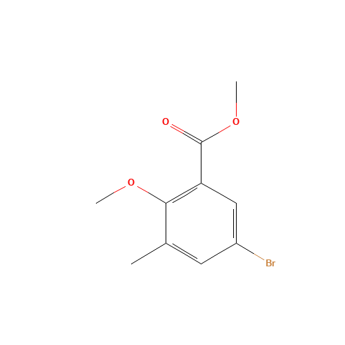 METHYL 5-BROMO-2-METHOXY-3-METHYLBENZENECARBOXYLATE (CAS: 722497-32-7) - Related Chemical Product