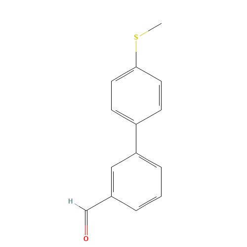 4'-METHYLSULFANYL-BIPHENYL-3-CARBALDEHYDE (CAS: 728918-93-2) - Related Chemical Product