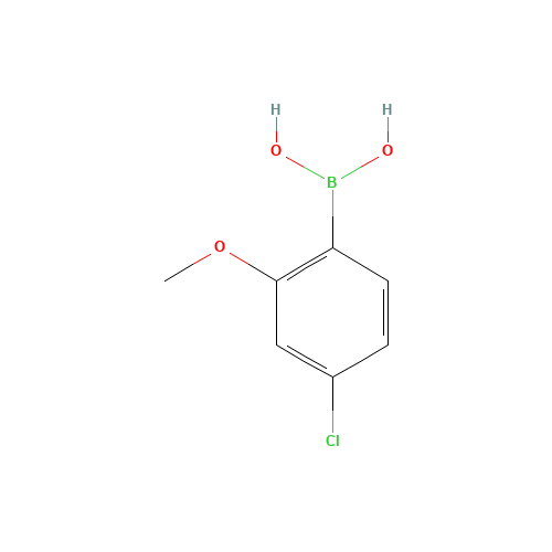 4-Chloro-2-methoxyphenylboronic acid (CAS: 762287-57-0) - Related Chemical Product