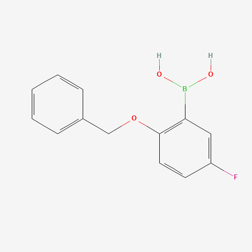 2-Benzyloxy-5-fluorophenylboronic acid (CAS: 779331-47-4) - Related Chemical Product