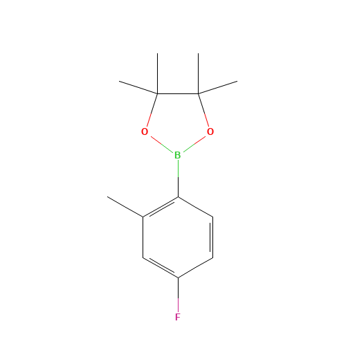4-FLUORO-2-METHYLPHENYLBORONIC ACID,PINACOL ESTER (CAS: 815631-56-2) - Related Chemical Product