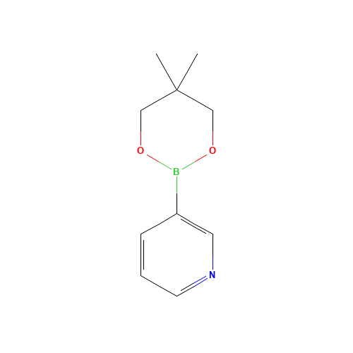 2-(4-PYRIDIL)-5,5-DIMETHYL-1,3,2-DIOXABORONANE (CAS: 845885-86-1) - Related Chemical Product