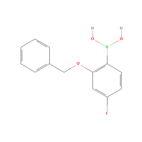 2-BENZYLOXY-4-FLUOROPHENYLBORONIC ACID (CAS: 848779-87-3) - Related Chemical Product