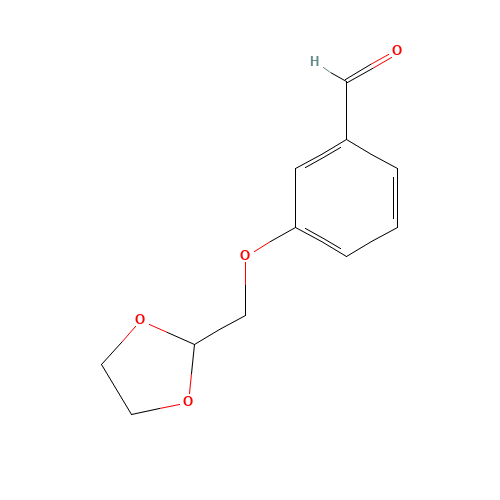 3-([1,3]DIOXOLAN-2-YLMETHOXY)-BENZALDEHYDE (CAS: 850348-84-4) - Related Chemical Product