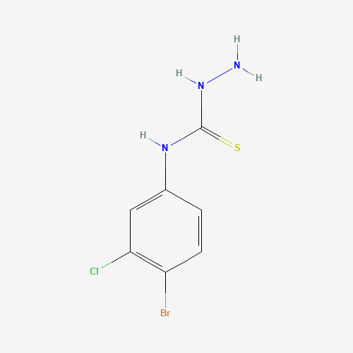 [(4-BROMO-3-CHLOROPHENYL)AMINO]HYDRAZINOMETHANE-1-THIONE (CAS: 850349-98-3) - Related Chemical Product