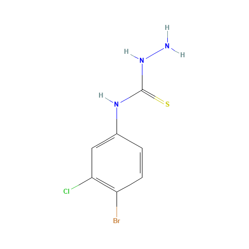 [(4-BROMO-3-CHLOROPHENYL)AMINO]HYDRAZINOMETHANE-1-THIONE (CAS: 850349-98-3) - Related Chemical Product