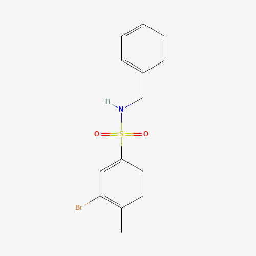 N-BENZYL 3-BROMO-4-METHYLBENZENESULFONAMIDE (CAS: 850429-67-3) - Related Chemical Product