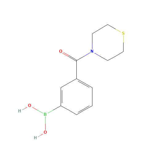3-(THIOMORPHOLIN-4-YLCARBONYL)BENZENEBORONIC ACID (CAS: 850567-37-2) - Related Chemical Product