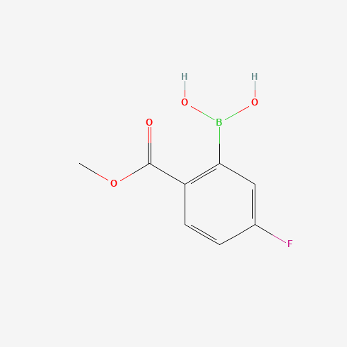 5-FLUORO-2-METHOXYCARBONYLPHENYLBORONIC ACID (CAS: 850568-05-7) - Related Chemical Product