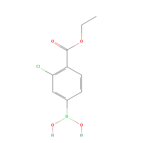 (3-CHLORO-4-ETHOXYCARBONYL)BENZENEBORONIC ACID (CAS: 850568-11-5) - Related Chemical Product