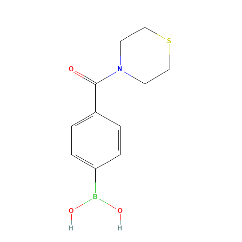 4-(THIOMORPHOLIN-4-YLCARBONYL)BENZENEBORONIC ACID (CAS: 850568-28-4) - Related Chemical Product