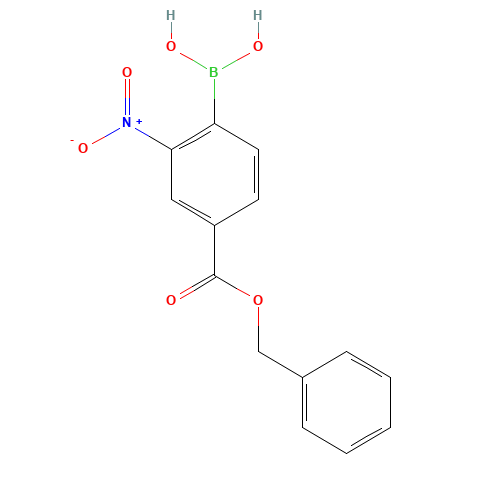 (4-BENZYLOXYCARBONYL-2-NITRO)BENZENEBORONIC ACID (CAS: 850568-58-0) - Related Chemical Product