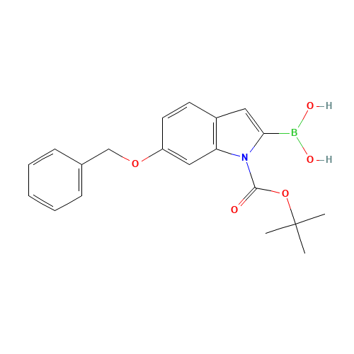6-BENZYLOXY-1-BOC-INDOLE-2-BORONIC ACID (CAS: 850568-66-0) - Related Chemical Product