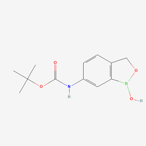 6-(BOC-AMINO)-1-HYDROXY-2,1-BENZOXABOROLANE (CAS: 850568-79-5) - Related Chemical Product