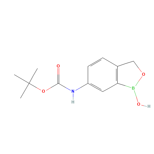 6-(BOC-AMINO)-1-HYDROXY-2,1-BENZOXABOROLANE (CAS: 850568-79-5) - Related Chemical Product
