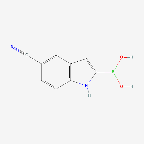 5-CYANO-1H-INDOLE-2-BORONIC ACID (CAS: 871329-64-5) - Related Chemical Product
