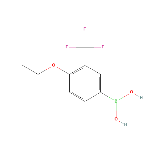 4-ETHOXY-3-(TRIFLUOROMETHYL)BENZENEBORONIC ACID (CAS: 871329-83-8) - Related Chemical Product