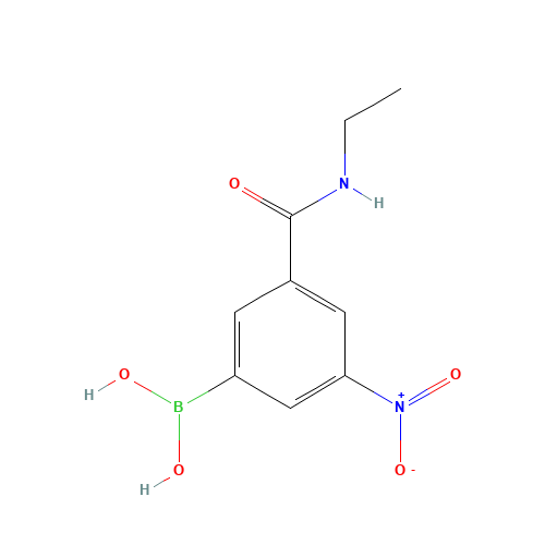 3-(ETHYLCARBAMOYL)-5-NITROPHENYLBORONIC ACID (CAS: 871332-79-5) - Related Chemical Product