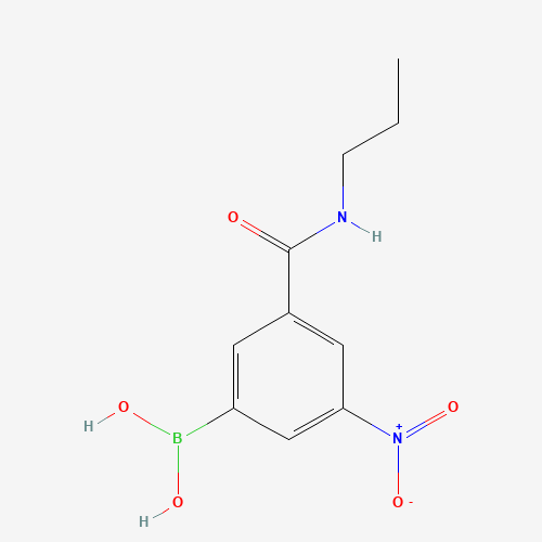 3-(PROPYLCARBAMOYL)-5-NITROPHENYLBORONIC ACID (CAS: 871332-88-6) - Related Chemical Product