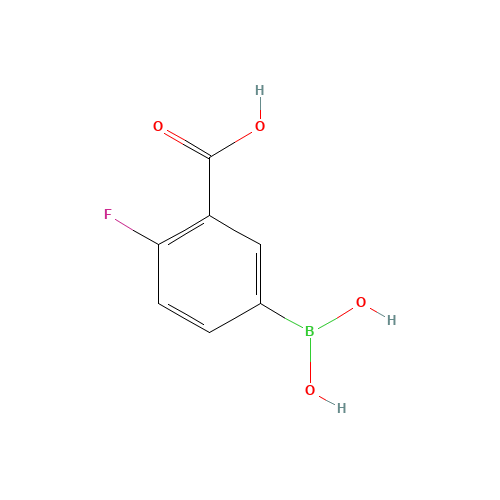 3-Carboxy-4-fluorophenylboronic acid (CAS: 872460-12-3) - Related Chemical Product