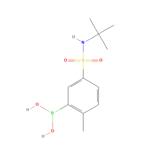 5-(N-TERT-BUTYLSULFAMOYL)-2-METHYLPHENYLBORONIC ACID (CAS: 874219-47-3) - Related Chemical Product