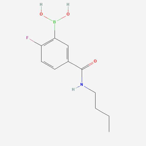 5-(BUTYLCARBAMOYL)-2-FLUOROBENZENEBORONIC ACID (CAS: 874289-50-6) - Related Chemical Product