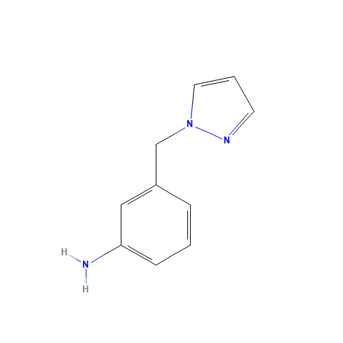 3-(1H-PYRAZOL-1-YLMETHYL)ANILINE (CAS: 892502-09-9) - Related Chemical Product