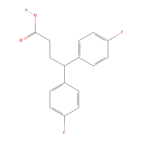 4,4-Bis(4-fluorophenyl)butyric acid (CAS: 20662-52-6) - Related Chemical Product
