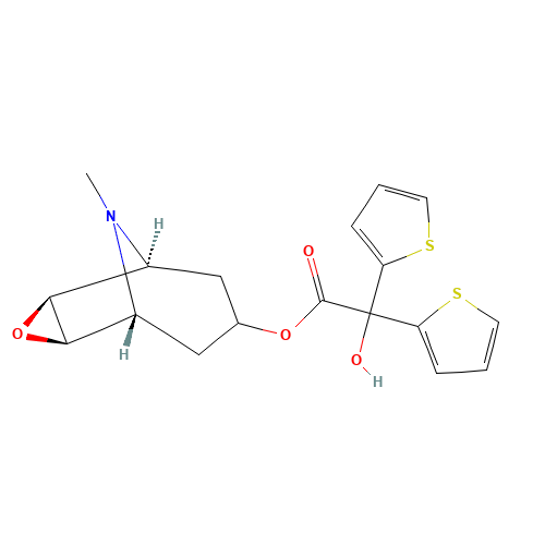 Scopine-2,2-dithienyl glycolate (CAS: 136310-64-0) - Related Chemical Product