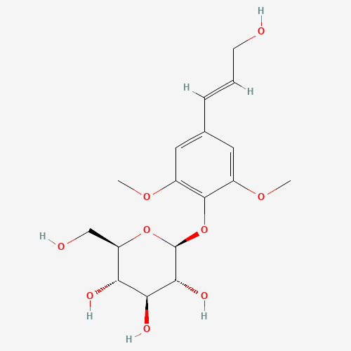 ELEUTHEROSIDE B (CAS: 118-34-3) - Chemical Structure and Molecular Formula 