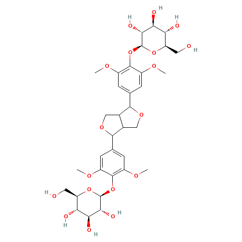 ELEUTHEROSIDE E (CAS: 96038-87-8) - Chemical Structure and Molecular Formula 