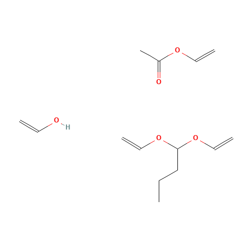 POLY(VINYL BUTYRAL) (CAS: 27360-07-2) - Chemical Structure and Molecular Formula 