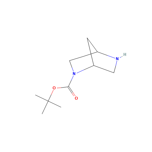 2,5-DIAZA-BICYCLO[2.2.1]HEPTANE-2-CARBOXYLIC ACID TERT-BUTYL ESTER (CAS: 198989-07-0) - Related Chemical Product