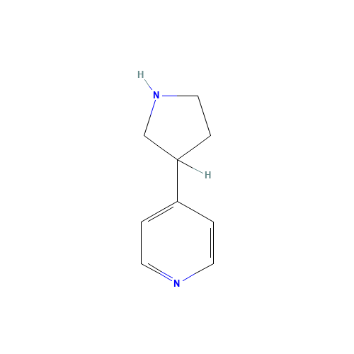 4-PYRROLIDIN-3-YL-PYRIDINE (CAS: 150281-47-3) - Related Chemical Product